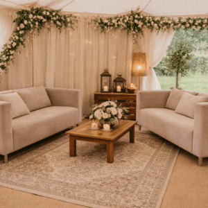 Champagne sofa